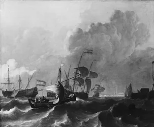 The IJ off Amsterdam